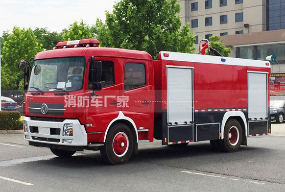 6噸東風天錦泡沫消防車價格2