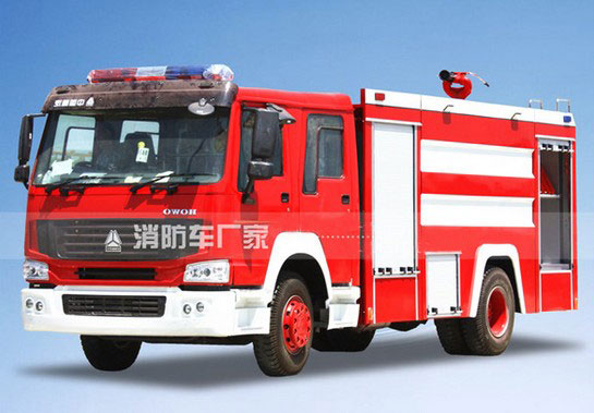 10噸重汽豪沃泡沫消防車價(jià)格3