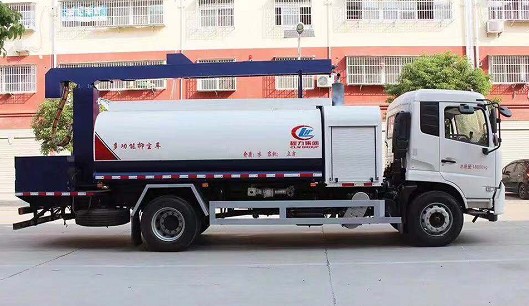 多功能灑水車價錢多少錢_國六東風天錦鐵路抑塵車4