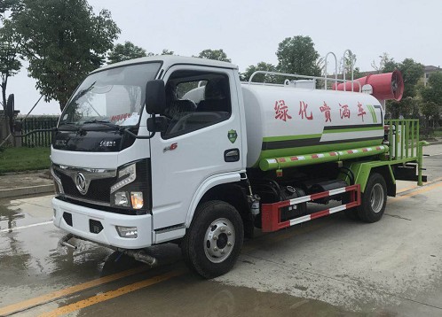 5方灑水車參數_國六東風福瑞卡5方綠化灑水車3