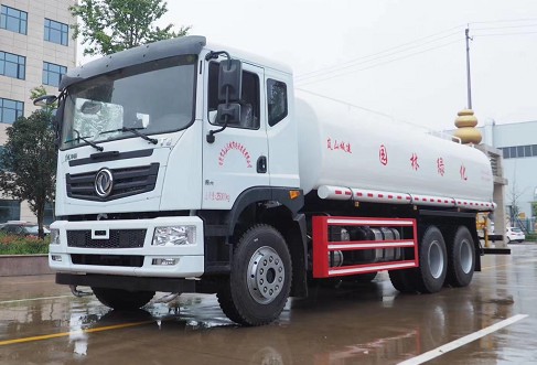 20方灑水車價格報價_國六20方東風華神T5后雙橋綠化灑水車廠家價格3