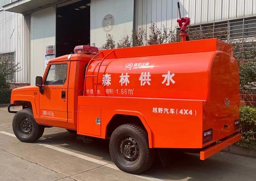 北汽勇士單排四驅供水消防車 北汽勇士單排四驅供水消防車