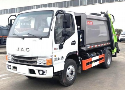 江淮康鈴藍(lán)牌壓縮垃圾車 江淮康鈴藍(lán)牌壓縮垃圾車