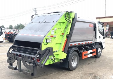 江淮康鈴藍(lán)牌壓縮垃圾車 江淮康鈴藍(lán)牌壓縮垃圾車