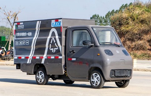 吉利小神童3方純電動密閉式桶裝垃圾車 吉利小神童3方純電動密閉式桶裝垃圾車