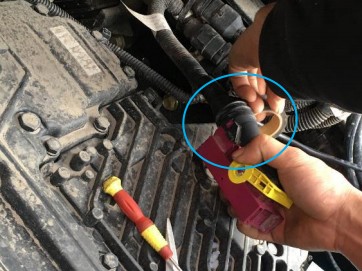 取力器電路安裝—變速箱主線束 取力器電路安裝—變速箱主線束