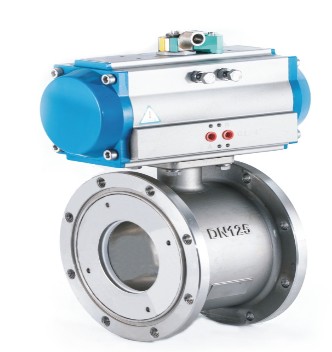 圓法蘭式氣動球閥 圓法蘭式氣動球閥