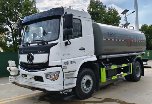 15方陜汽德龍L5000灑水車(chē)_陜汽德龍15方灑水車(chē)價(jià)格2